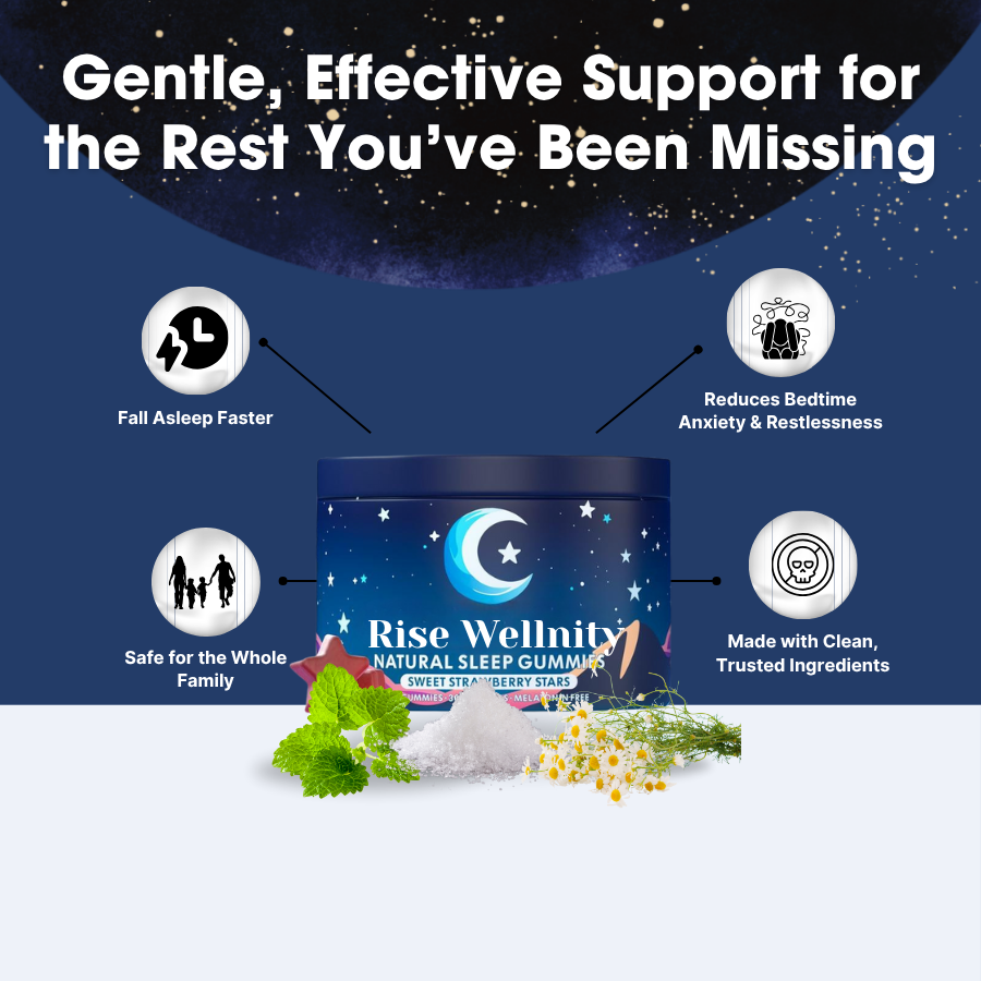 Rise Wellnity - Natural Sleep Gummies